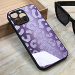 Maska / futrola Shiny glass za iPhone 13 Pro Max 6.7 ljubicasta.