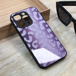 Maska / futrola Shiny glass za iPhone 15 Pro 6.1 ljubicasta.