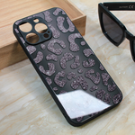 Maska / futrola Shiny glass za iPhone 13 Pro Max 6.7 crna.