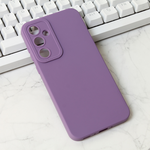 Maska / futrola Silikon Pro Camera za Samsung A356B Galaxy A35 5G ljubicasta.