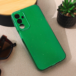 Maska / futrola Sparkle Dust za Samsung A156 Galaxy A15 5G zelena.