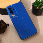 Maska / futrola Sparkle Dust za Samsung A556 Galaxy A55 5G tamno plava.