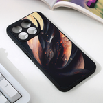 Maska / futrola Abstract za Huawei Honor X8b crna.