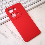 Maska / futrola Silikon Pro Camera za Xiaomi Redmi Note 13 Pro 4G (EU) crvena.