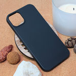 Silikonska maska / futrola Teracell Giulietta Nature za iPhone 14 Plus crna.