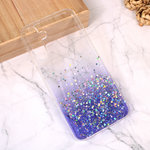 Silikonska maska / futrola Glitter za Samsung A156 Galaxy A15 5G ljubicasta.