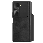 Maska / futrola Nillkin Qin Pro Leather za Samsung F956B Galaxy Z Fold 6 crna.