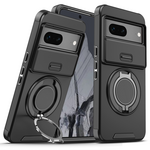 Maska / futrola CamShield Ring stand za Google Pixel 7 crna.