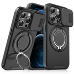 Maska / futrola CamShield Ring stand za iPhone 12 Pro Max crna.