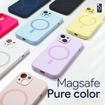 Maska / futrola Magsafe Pure color za iPhone 13 Pro plava.