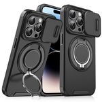 Maska / futrola CamShield Ring stand za iPhone 14 Pro Max 6.7 crna.