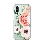 Silikonska maska / futrola print ultra tanka za Xiaomi Redmi A1/Redmi A2 Luxury Pink Flowers.