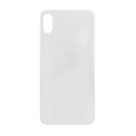 Poklopac za Iphone X beli sa vecom rupom za okular kamere (NO LOGO).