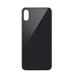 Poklopac za Iphone X crni sa vecom rupom za okular kamere (NO LOGO).