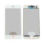 Staklo touchscreen-a + frame + OCA + polarizator za Iphone 7 Belo (Crown Quality).