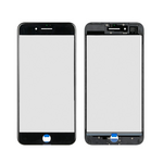 Staklo touchscreen-a + frame + OCA + polarizator za Iphone 7 Plus Crno (Crown Quality).