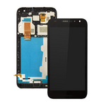LCD displej za Alcatel A3/5046+touch screen crni+frame SPO.