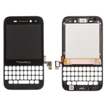 LCD displej za Blackberry Q5+touch screen+frame crni high CHA.