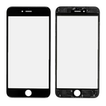 Staklo touchscreen-a+frame+OCA za iPhone 6s Plus 5,5 crno AAA RW.