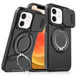 Maska / futrola CamShield Ring stand za iPhone 12/12 Pro 6.1 crna.