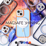 Maska / futrola Magsafe shining za iPhone 13 Pro Max 6.7 svetlo plava.