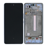 LCD displej za Samsung A536/Galaxy A53 5G + touchscreen + frame Awesome Blue Service Pack original/GH82-28024C.