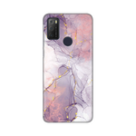 Silikonska maska / futrola print za Alcatel 1S (2021)/3L (2021)/A1 Alpha 21 Pink Marble.