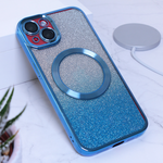 Maska / futrola Shine Magsafe za iPhone 14 plava.