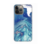 Silikonska maska / futrola print za iPhone 13 Pro Max 6.7 Blue Marble.