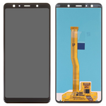 LCD displej za Samsung A750 Galaxy A7 (2018) + touchscreen crni (TFT).