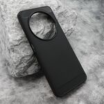 Silikonska maska / futrola BRUSHED za Xiaomi Redmi 14C crna (MS).