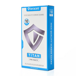 Zastitno staklo GLASS - Staklena zaštita za ekran Privacy Teracell Titan 2.5D iPhone 13/13 Pro/14 6.1 crni.