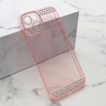 Maska / futrola DIAMOND SIDE za iPhone 14 (6.1) roze (MS).