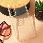 Maska / futrola Sparkle Dust za Samsung Galaxy S22 5G providna.