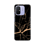 Silikonska maska / futrola print za Xiaomi Redmi 12C All crni.