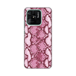 Silikonska maska / futrola print za Xiaomi Redmi 10C Pink Snake.