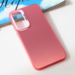 Maska / futrola providna za Samsung A556 Galaxy A55 5G roza.