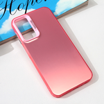 Maska / futrola providna za Samsung A256 Galaxy A25 5G roza.