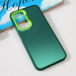 Maska / futrola providna za Samsung A546B Galaxy A54 5G zelena.