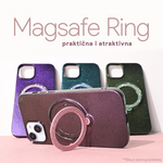 Maska / futrola Magsafe Ring za iPhone 11 Pro ljubicasta.