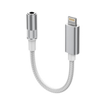 Adapter LDNIO LSY80i za slusalice iPhone Lightning na 3.5mm beli.