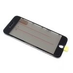 Staklo touchscreen-a za Iphone 6S sa frejmom + oca i polaroid crni original (MS).
