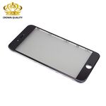 Staklo touchscreen-a za Iphone 7 Plus + frame + OCA stiker + polaroid original (Crown Quality) crni (MS).