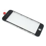 Staklo touchscreen-a za Iphone 6S sa frejmom + oca crni (MS).