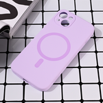 Maska / futrola Magsafe Pure color za iPhone 15 6.1 lila.