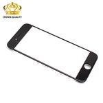 Staklo touchscreen-a za Iphone 7 + frame + OCA stiker (Crown Quality) crni (MS).