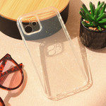 Maska / futrola Sparkle Dust za iPhone 12 6.1 providna.