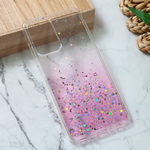 Silikonska maska / futrola Glitter za Samsung A525 Galaxy A52 4G/A526 Galaxy A52 5G/A528B Galaxy A52s 5G roze.