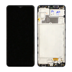 LCD displej za Samsung M325 Galaxy M32 + touchscreen + frame crni (Original Quality).