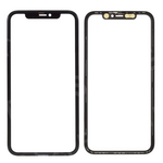 Staklo touchscreen-a + frame + OCA Iphone 11 Crno (Crown Quality).